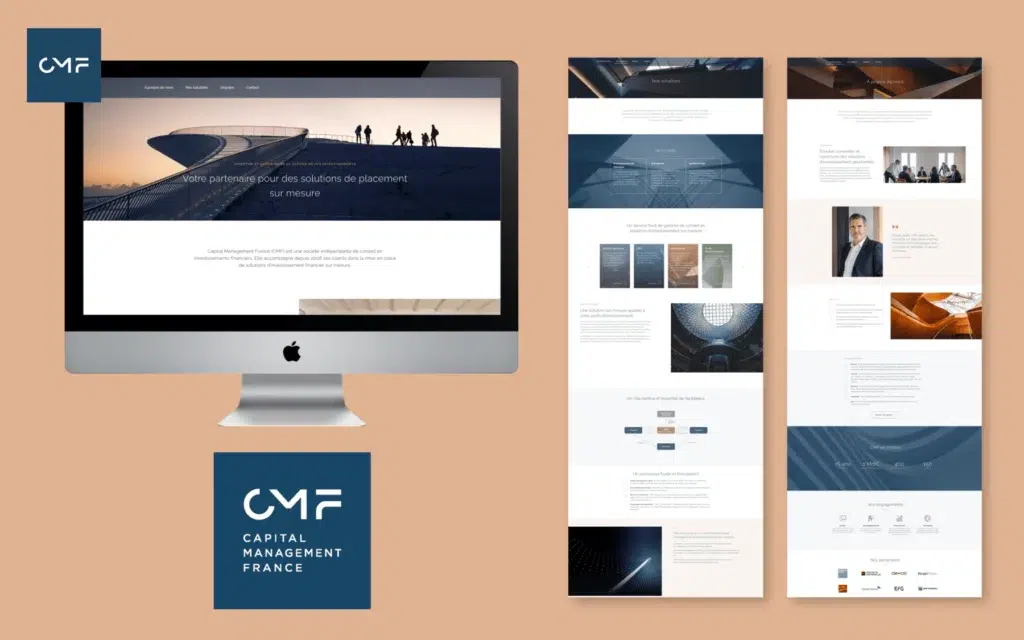 CMF - Cas client - Création du site internet - Couverture