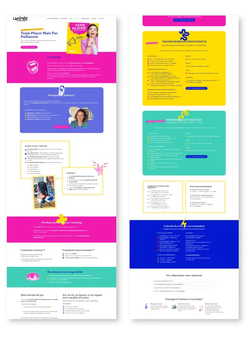 L'Animée Coaching - Cas client - Refonte du site internet-1