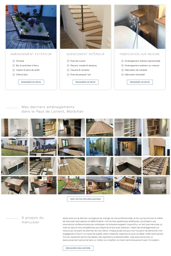 Pose ton Bois de Jean-Gérard Le Gall réalisé en autonomie