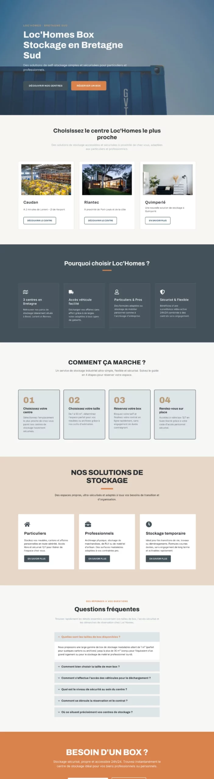 Exemples de pages de vente IA générée - Loc'Homes